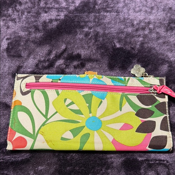 Colorful Floral Wallet - Picture 2 of 5